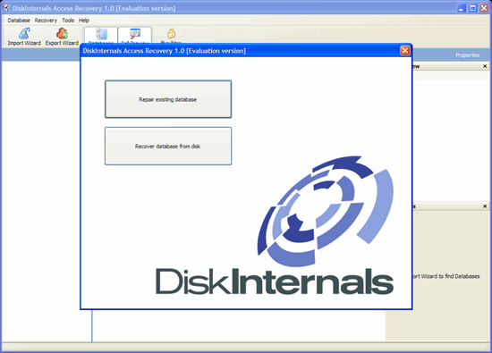 DiskInternals Access Recovery 1.3 full