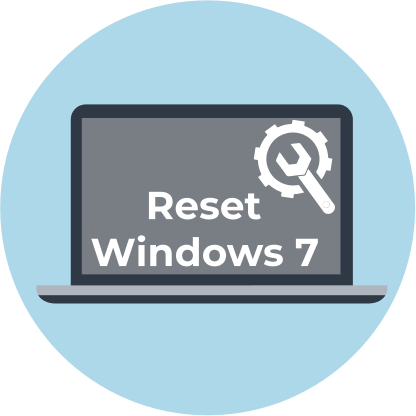 windows 7 reset pc