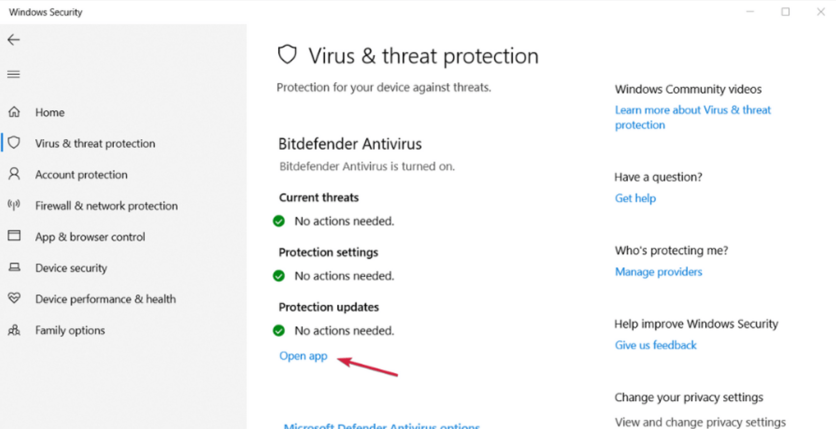 Disable Windows Defender protection