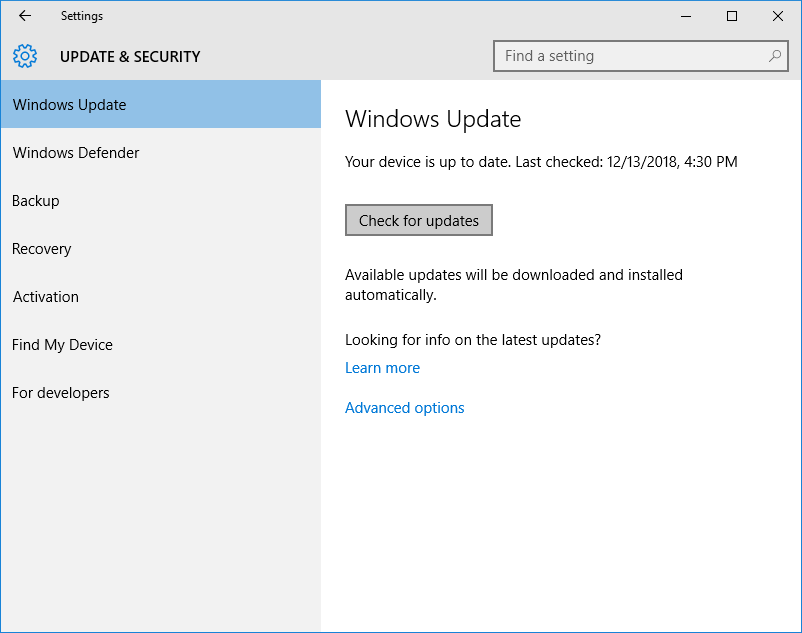 Run Troubleshooting to start windows update and fix 80070057 error