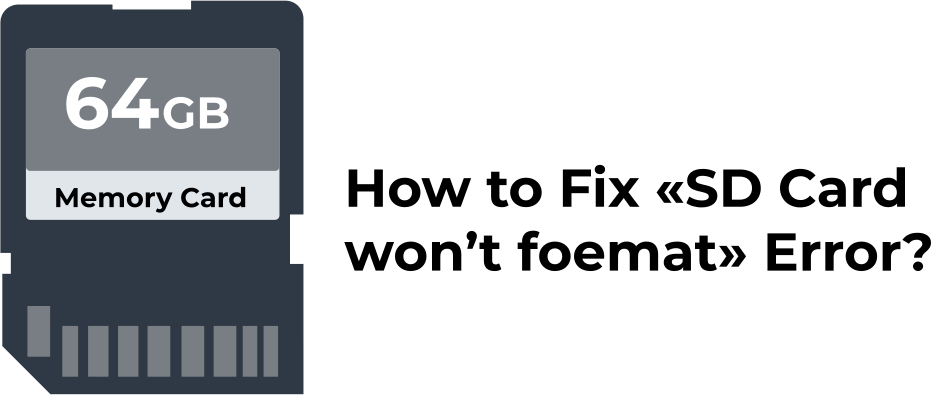 how to format sd card that wont format